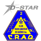 VE2RQT 144,950 MHz Répéteur D-Star du Club Radio Amateur de Québ